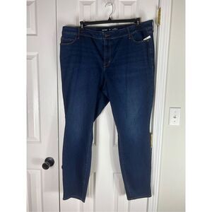 NWT Old Navy Pop Icon Womens Skinny Hi Rise Jeans Size 22 Long
